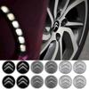 56/60mm Car Aluminum Logo Wheel Center Hub Cap Stickers For Citroen C4 C3 C5 C2 Berlingo C-Elysee C4-Picasso C4-Aircross DS