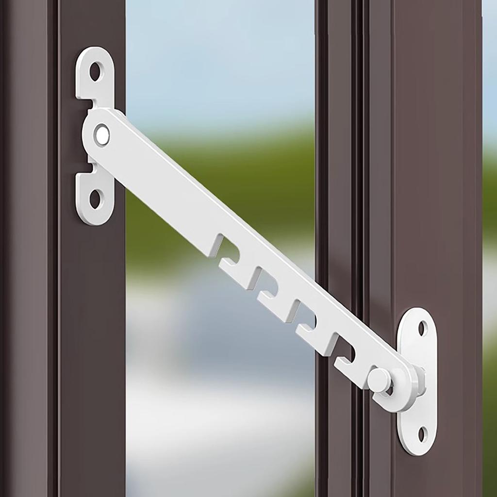 Fermaporta Finestra Regolabili Limitatori Finestra Robusti Morsetto Finestra Multifunzione Supporto Sicuro Finestra Installazione Semplice