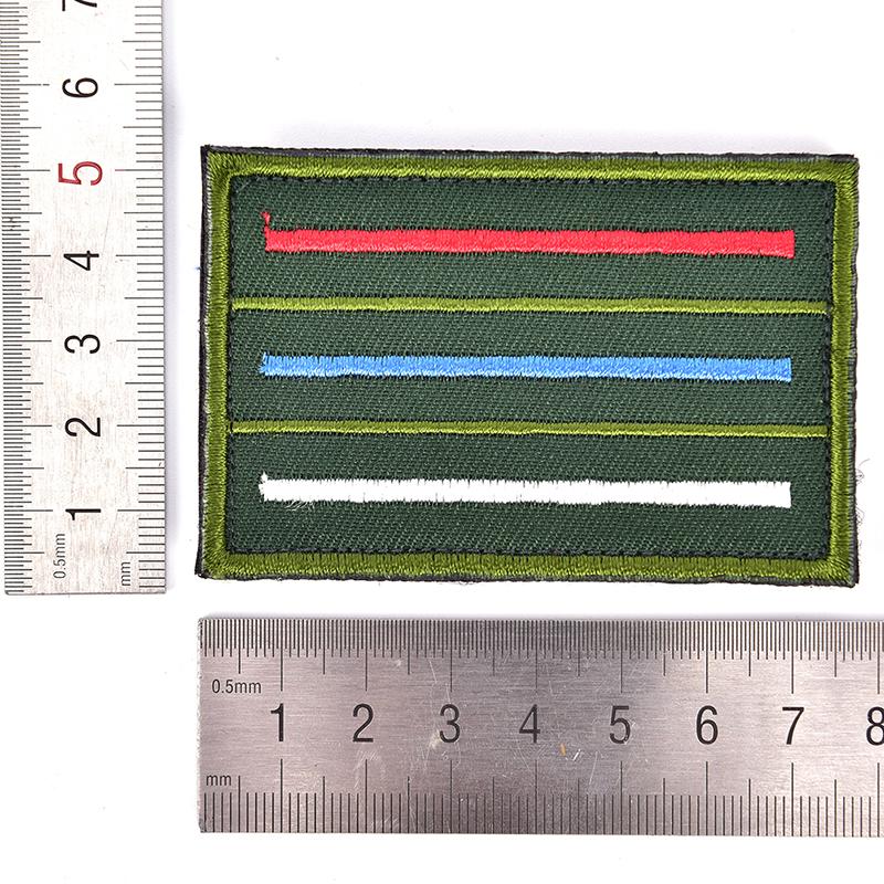 Russia Flag Embroidered Badge Military Tactical Backpack Patches Armband Sewing