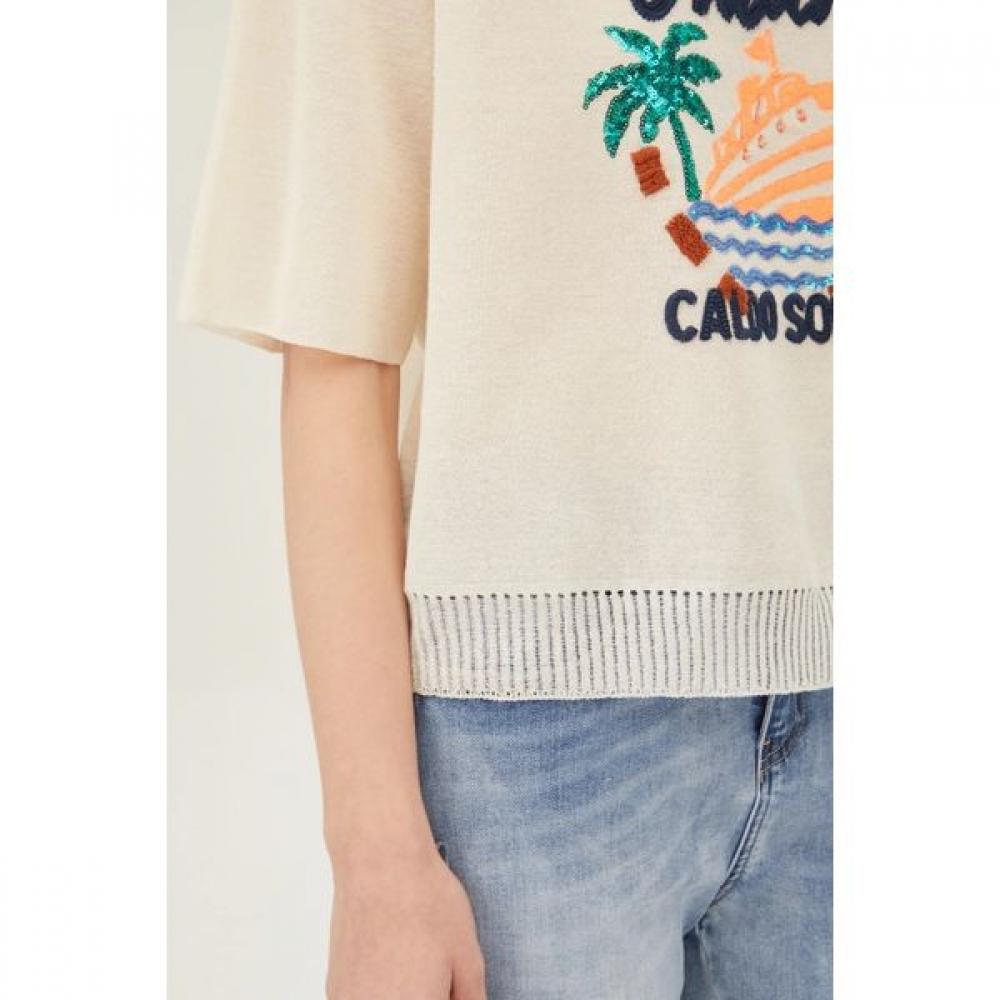 Benetton Benetton Cruise Tricou cu un punct Bakpb6531