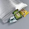 10Pcs/Pack Ice Cold Warm Aluminum Foil Bag Food Thermal Delivery Carrier Insulation Bag with Closure Drink Storage Cooler Bag