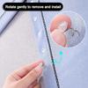 Bedskirt P,Spiral Push P,Clear Heads Twist P,100pcs(0.75inch) Upholstery Tacks, Headliner P for Slipcovers and Bedskirts (100PCS)
