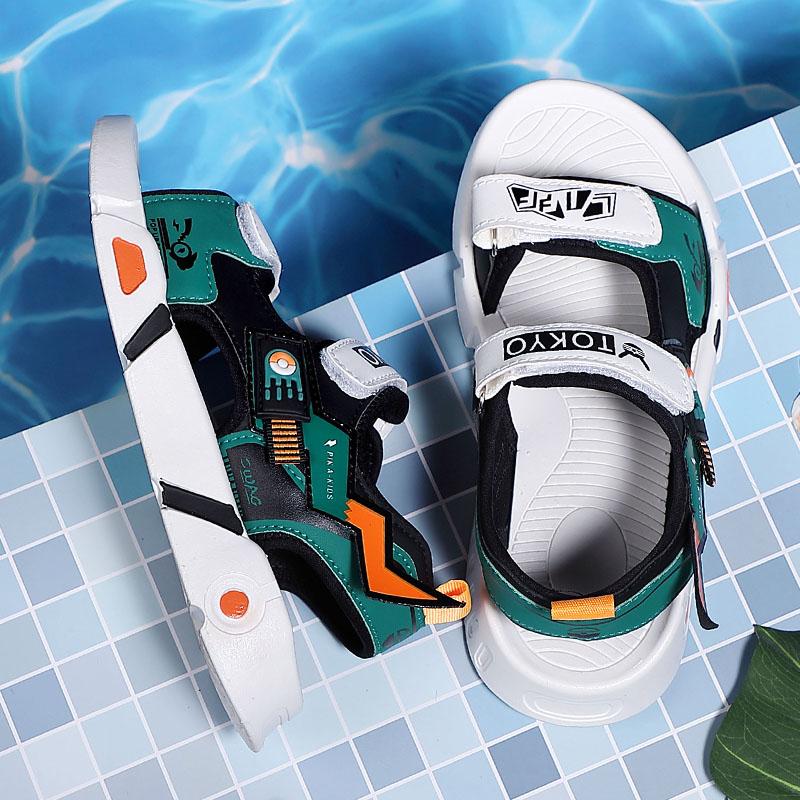 Children's Shoes Casual Shoes Trend Shoes  Children's Trend All-Match Casual Fashion Rotating Button Shoes Children's Outdoor Sandals