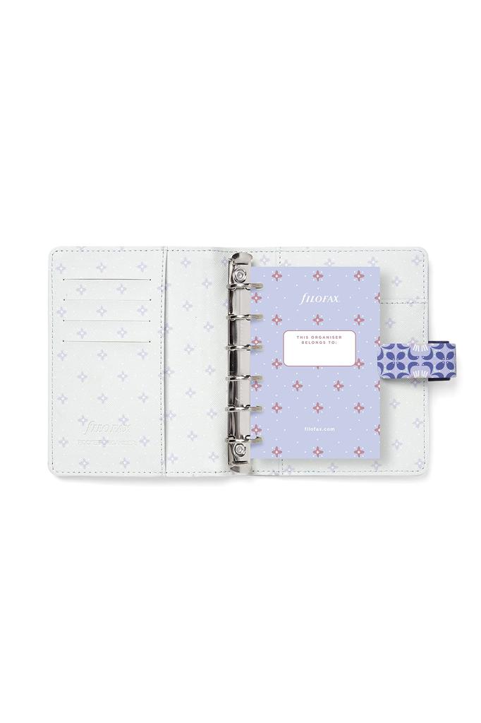 Filofax Mediterranean Planner, Small, Blue, 022688, Officially Imported