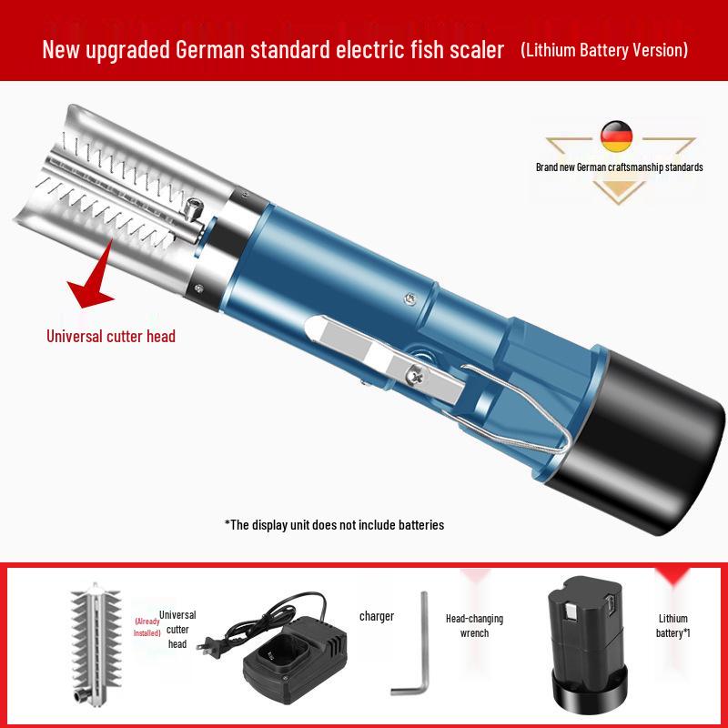 Aijiu Electric Automatic Fish Scaler and Scraper Tool