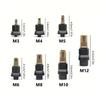 Dependable 1/3/4/6/7pcs Manual Riveter Tool Kit With M3-M12 Nuts for Secure and Strong Fastening