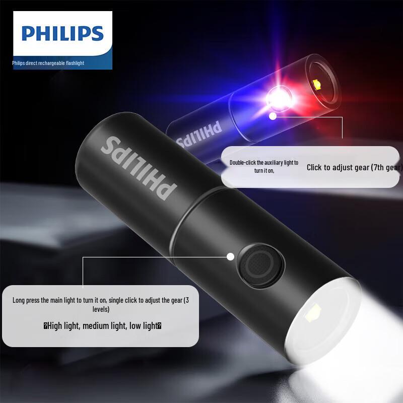 Philips SFL1126 Mini Portable LED Flashlight