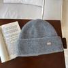 Women's Double-layer Thickened Autumn and Winter Warm Ear Protection Knitted Hat Versatile Piles of Hats Cold Hat Men