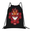 Custom EVA Evangelions Drawstring Bags for Shopping Yoga Backpacks Women Men Manga Sports Gym Sackpack