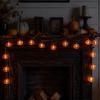 Bedroom Festive Lighting Halloween String Lights, 10/20 LED Spooky Pumpkin Ghost Fairy Light, Battery Decorative Powered Bulbs Operated Lights