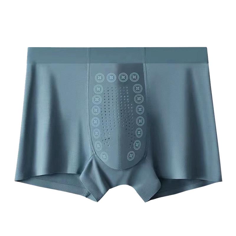 

Modal Men s Seamless Breathable Antibacterial Boxer Briefs - Sport Trunks for All Seasons 3XL