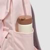 Preppy Einfarbiger Schulranzen Damen Rucksack mit großem Fassungsvermögen