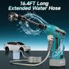 Cordless Power Washer for Makita 18V Battery, Portable Handheld Pressure Washer 700 PSI, with 5M Hose, 6-in-1 Nozzle, 4-Speed Se