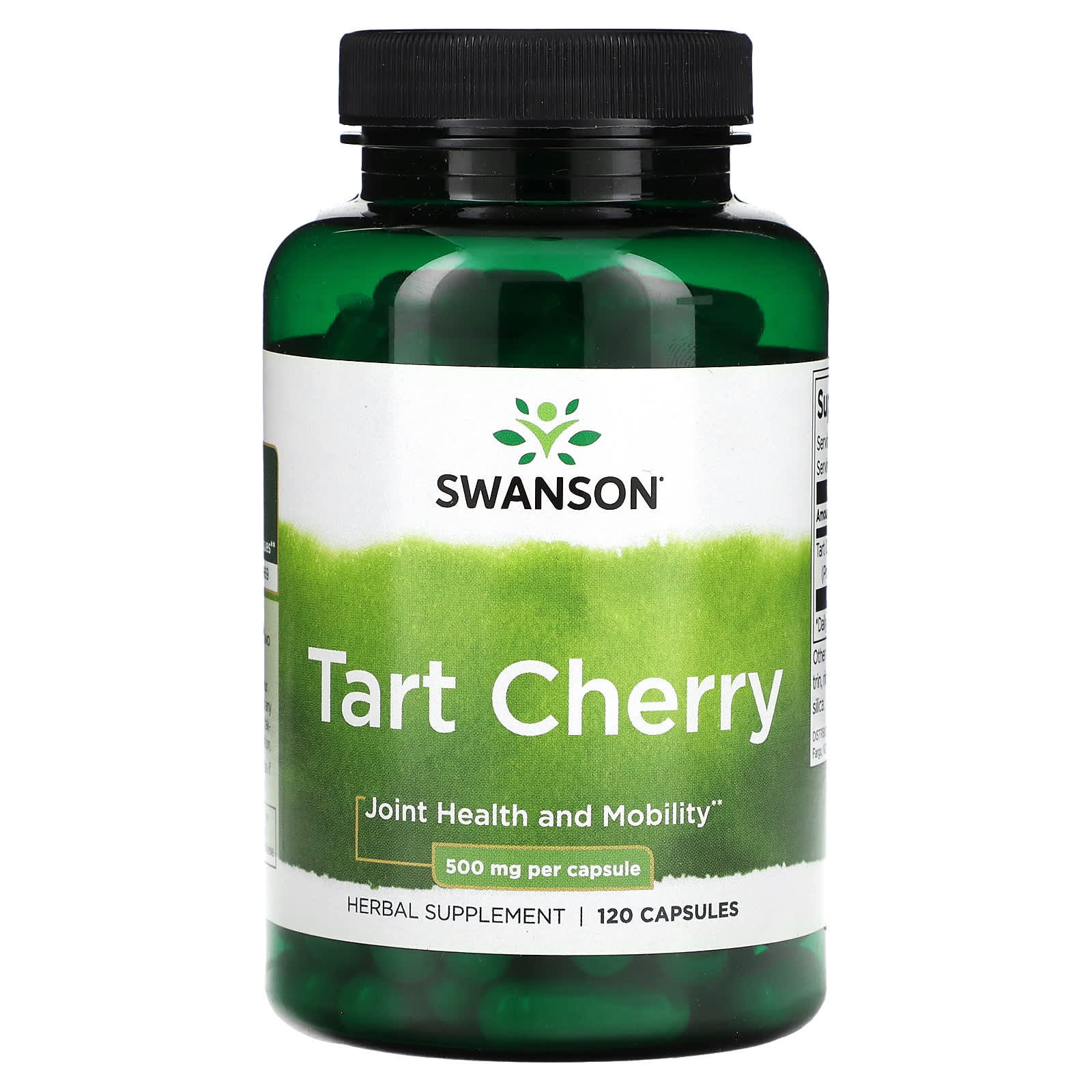 

Tart Cherry, 500Mg, 120 Capsules (250Mg per Capsule)