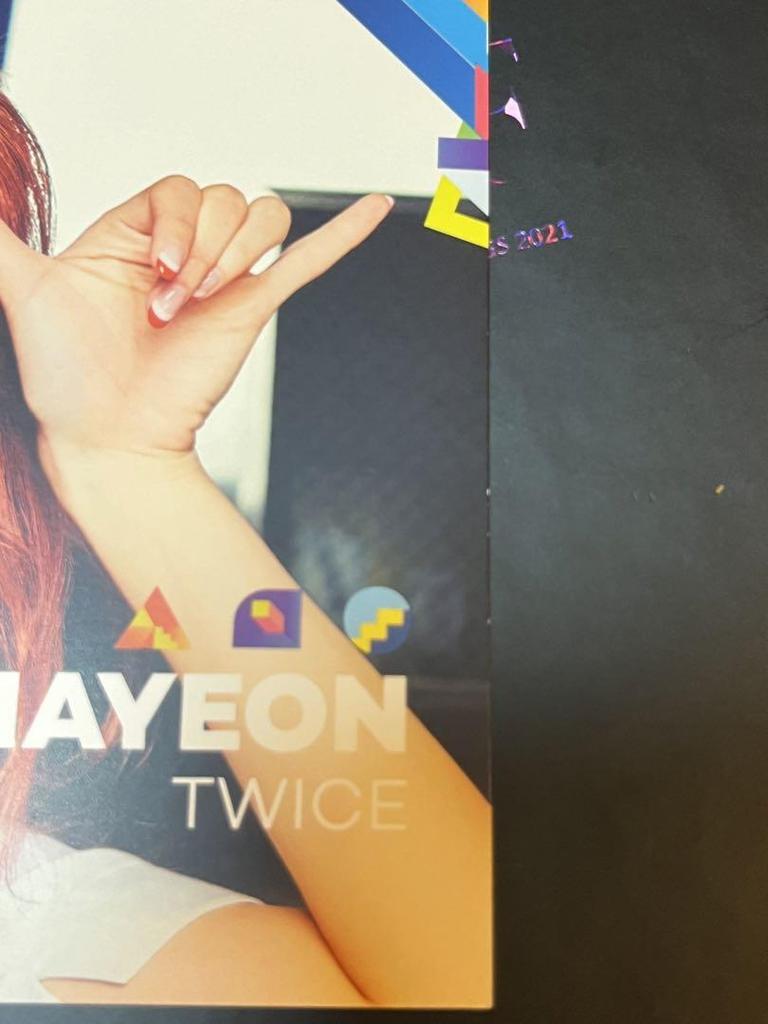 [USED] TWICE Kcon2017 Nayeon Postcard