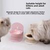 Anti Slip Ceramic Cat Bowl Inclined Cat Feeding Station Cat High Footed Bowl  Dog Accessories
