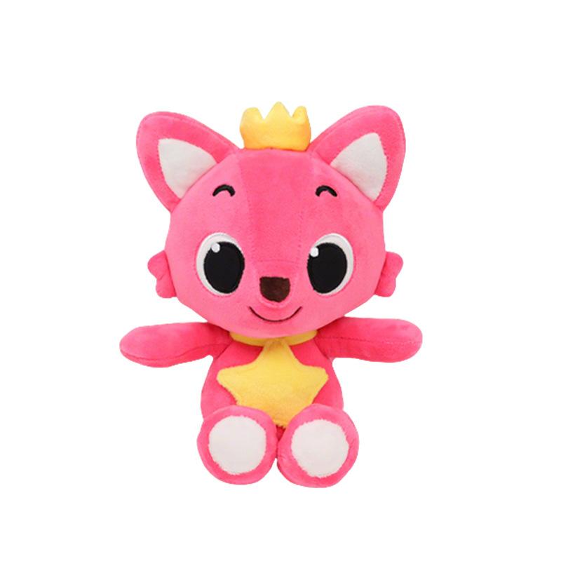 

Новая мягкая игрушка Pinkfong Hogi 30 см, анимированная периферия, детская кукла розовый