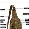 Men's Outdoor Multifunctional Chest Bag Crossbody Bag