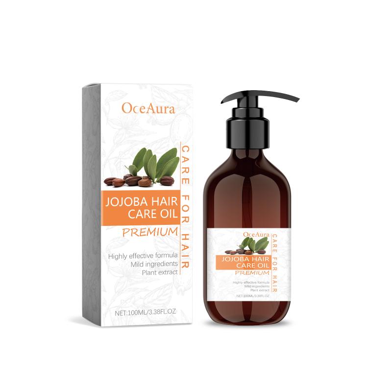 Jojoba Oil Hair Serum Nourishing Hair For Frizzy Dry Hair Hydration And Smoothing At Home Care
