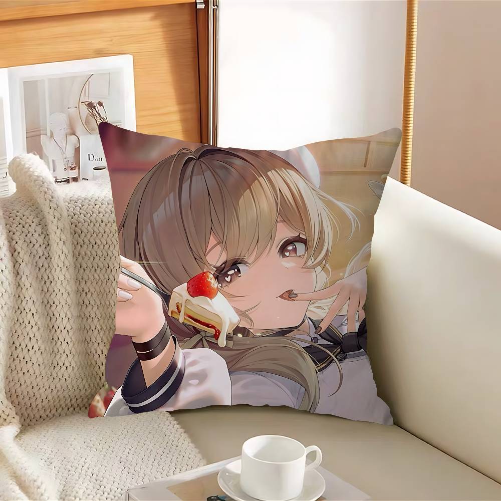 

N-Nikke The Goddess Of VictoryS Pillow Case Removable Washable Cushion Cover – All-Season Soft Linen 12x12Inch