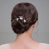 Women Hairpin with Pearl Clay Flower Leaf Hair Accessories Set Lightweight Comfortable Elegant Design For Weddings Parties