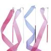 2M Dance Ribbons Rhythmic Girl Art Gymnastics Ballet Streamer Twirling Rod Rainbow Stick Sports Training Ribbon Dancer Wands