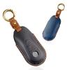 Leather Car Key Case Cover Keyless for Mercedes Benz C S Class W206 W223 S350 C260 C300 S400 S450 S500 Car Key Protector Shell