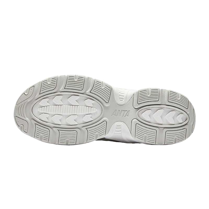 Anta Meteor 4 Chaussures Décontractées Basses Confortables Simples Durables Absorption des Chocs Baskets pour Femmes 122548880-2