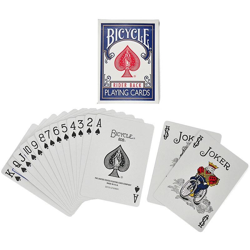 Jeu de Cartes Bicycle Rider Back 808 Scellé Poker USPCC Magie Jeux de Cartes Close Up Magie de Scène Tours de Magie Accessoires pour Magicien