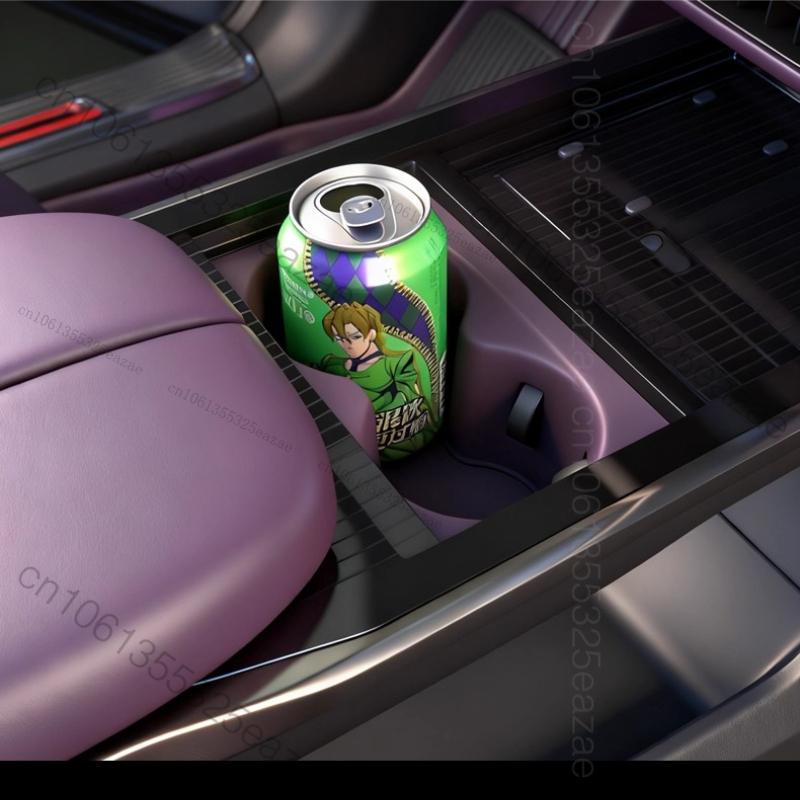 For Mazda EZ-60 CX-6e 2025 2026 Central Control Water Cup Pad Storage Box Cover Car Style Protector Decoration Accessories