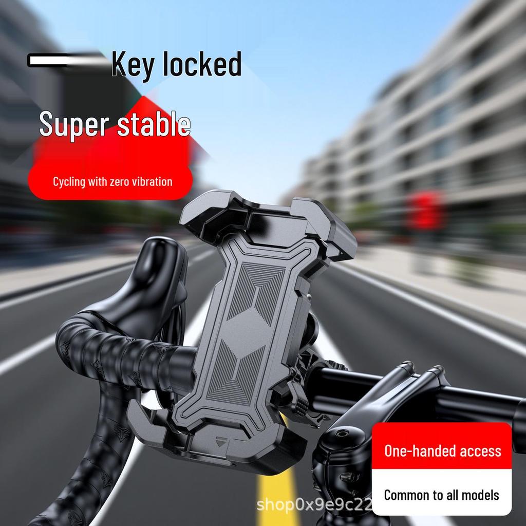 Anti-Shake Shock-Absorbing Phone Holder for Electric Scooters and Motorcycles (2026 Model)