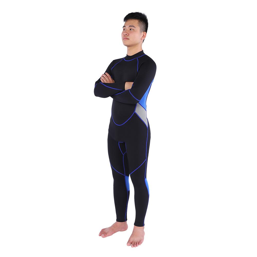 3mm Long sleeved Pants Thermal Thickened Swimming Snorkeling Diving Suit SurfingWetsuit