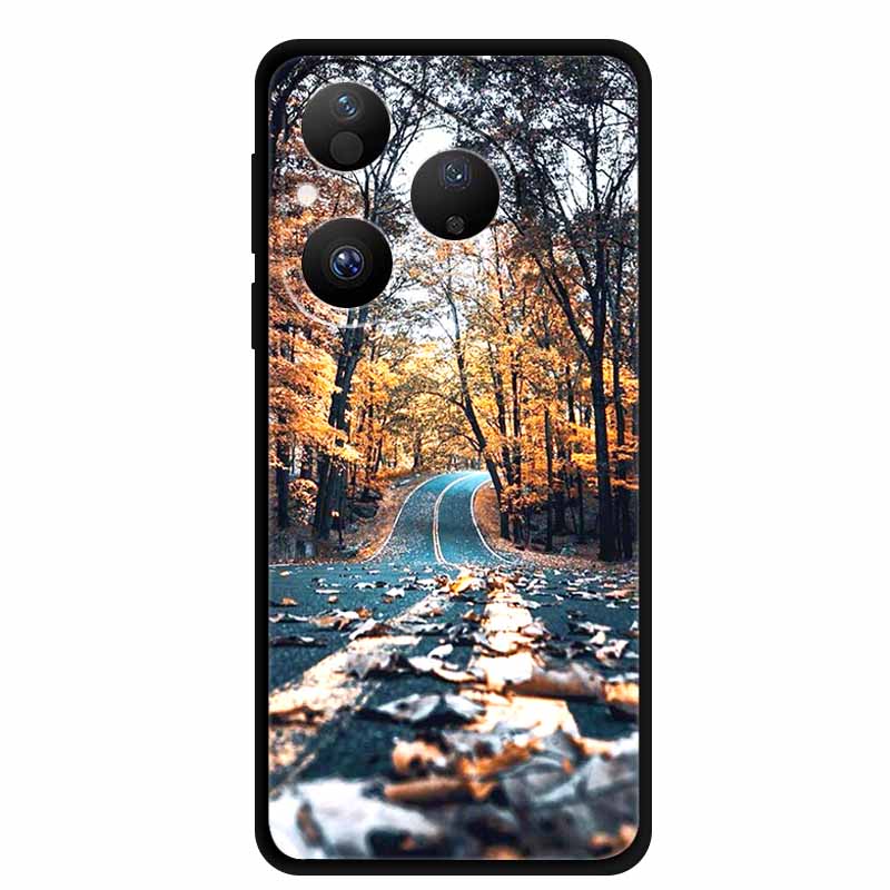 Colorful Case For Huawei Pura 80 Case Cartoon Animal Silicone Black Soft Cover for Huawei Pura 80 Case Protective Bumper Pura80