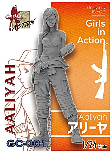 

Zilpla Girls in Action Series Aaliyah Resin Kit 1/24 GC-001