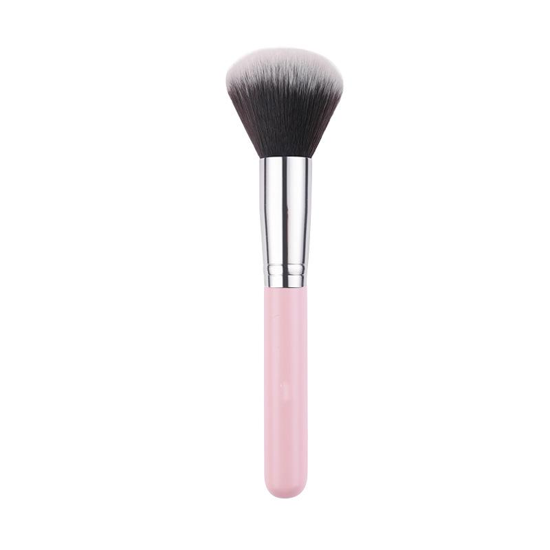 Portable Soft Hair Large Loose Powder & Blush Brush - Ideal for Foundation & Stippling