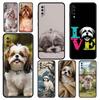 Phone Case For Samsung A56 A36 A26 A24 A12 A14 A16 A50 A70 A20E A22 A40 A34 A54 A42 A52 5G A04s A06 Cover Shih Tzu Cute Animal