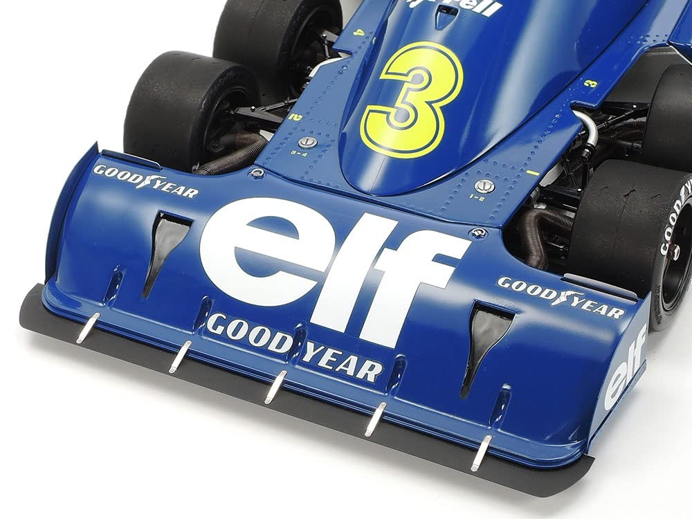 TAMIYA Big Scale Series Tyrell P34 Six Wheeler Plastic Model with Parts 12036 Molding Color 1/12 No.36 Photo-Etched