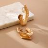 Exaggerated Creative Irregular Geometric Teardrop Shaped Earrings for Women Vintage Earring Party Jewelry Gifts