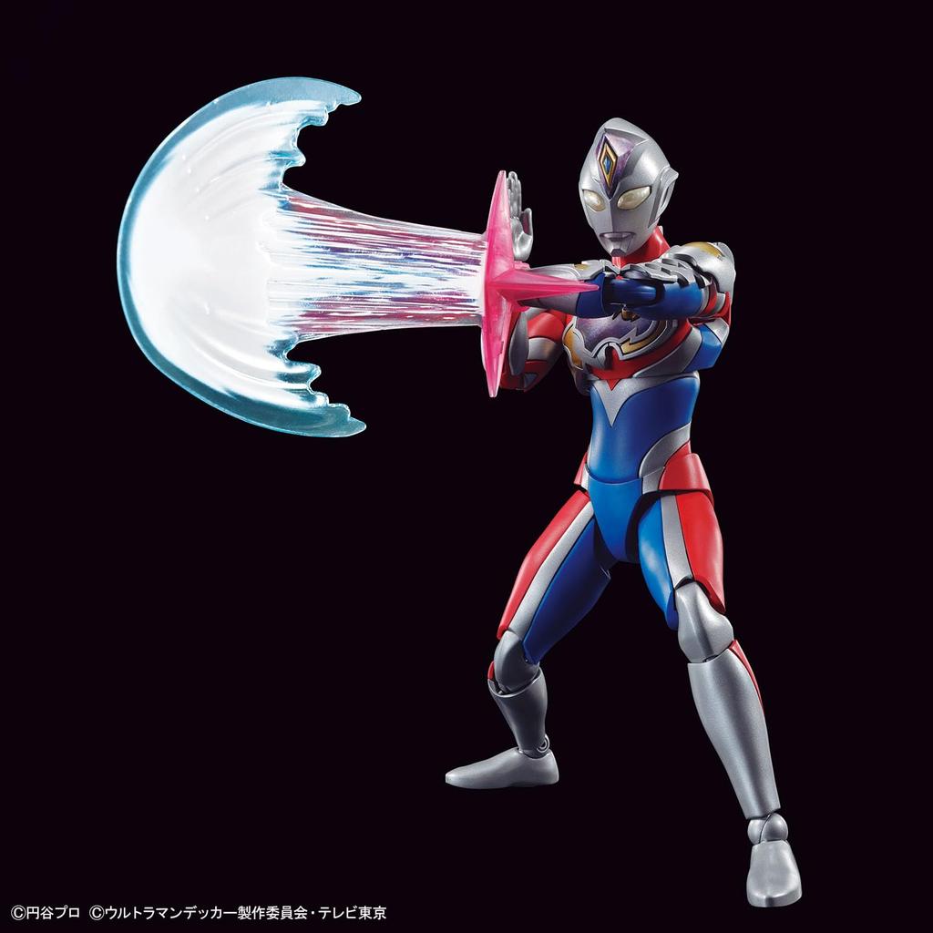 BANDAI SPIRITS Figure-rise Standard Ultraman Decker Flash Type Pre-Colored Plastic Model 2640764