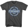 Unisex Shirt Cotton Oversize Large Size Foreigner Double Vision 1978 Men's T Shirt 80's Rock Band Concert Tour Merch