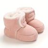 Kleinkind Baby Mädchen Stiefeletten Plus High Top Hausschuhe Indoor Schuhe Krabbelschuhe Lauflernschuhe für Winter