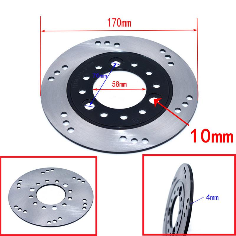 Front Rear Brake Disc Rotor 108 130 158 170 180 190MM For 50 125cc 150cc 200cc 250cc Quad Pit Dirt Bike ATV UTV