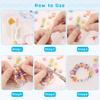 0.5-1.0mm Elastic Cord Beading Thread Stretch String Fibre Crafting Line for Jewelry Making DIY Seed Beads Pony Beads Bracelets