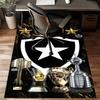 Botafogo Football Club Printed Office Carpet Chair Cushion  Entryway Rug, Rugs for Living Room, Bedroom Christmas gifts