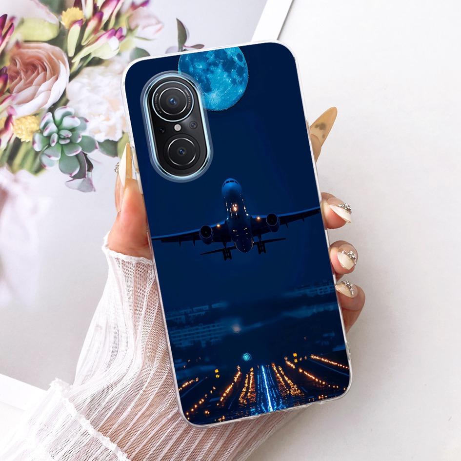 For Huawei Nova 9 SE Case JLN-LX1 JLN-LX3 Cover Cool Tiger Lion Cartoon Soft TPU Phone Shell For Huawei Nova 10 SE BNE-LX1 Funda