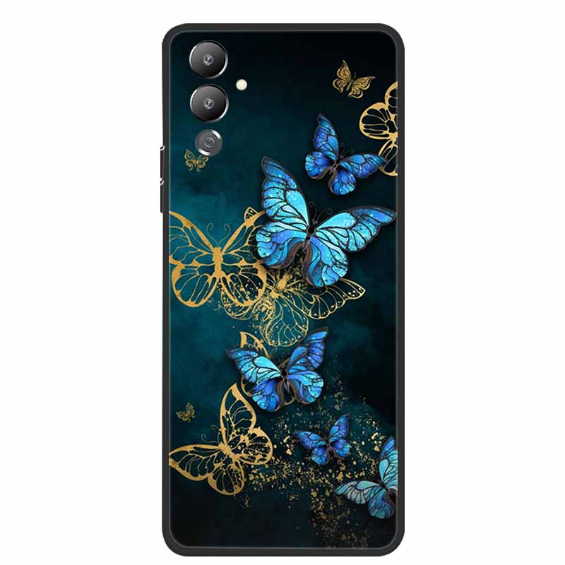 For Tecno Pova Neo 2 Cases Cat Lovely Soft TPU Silicone Phone Cases For Tecno Pova Neo2 LG6n Covers 2022 Black Edge Para Fundas