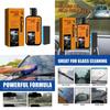 Rayhong Glass Oil Film Remover With Powerful Cleaning Agents For Auto Windshields 120ml Sponge Included