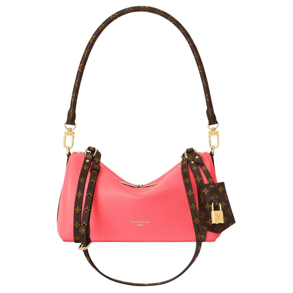 Louis Vuitton Express Cow Leather Handbag, Shoulder Bag Small Women's Rose Pink M29092