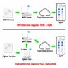 Tuya Smart RF Universal Remote 310-580MHz Zigbee WiFi Clone Copy Controller Smart Life For TV AC Air Conditioner