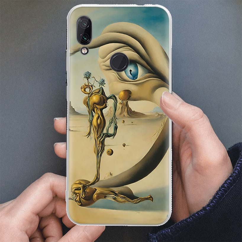 Salvador Dali Art Phone Case For Xiaomi Redmi 12 12C 13 13C 14C 9 9A 9C 9T 10 10A 10C 8 8A 7 7A 6 6A K70 K60 K40 K20 Cover 9 9A